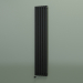 3d model Radiador vertical RETTA (6 secciones 1800 mm 40x40, negro brillante) - vista previa