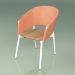 3d model Silla confort 022 (Metal Milk, Naranja) - vista previa