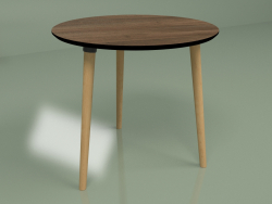 Table à manger Mélasse diamètre 80 (marron)