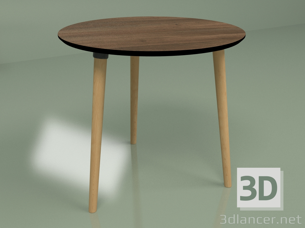 3d model Dining table Molasses diameter 80 (brown) - preview