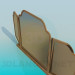 3d model Three-leaved mirror - preview