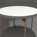 3d model Round coffee table Ø90x36 (Anthracite, DEKTON Zenith) - preview