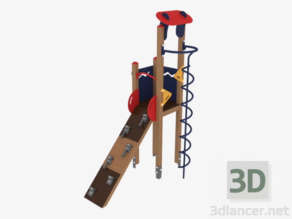 3D modeli Çocuk spor kompleksi (7809) - önizleme