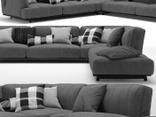 Sofa Tribeca von Poliform