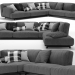 3D sofa Tribeca Poliform tarafından modeli satın - render