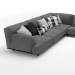 3D sofa Tribeca Poliform tarafından modeli satın - render