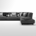 3D sofa Tribeca Poliform tarafından modeli satın - render