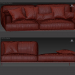 3D sofa Tribeca Poliform tarafından modeli satın - render