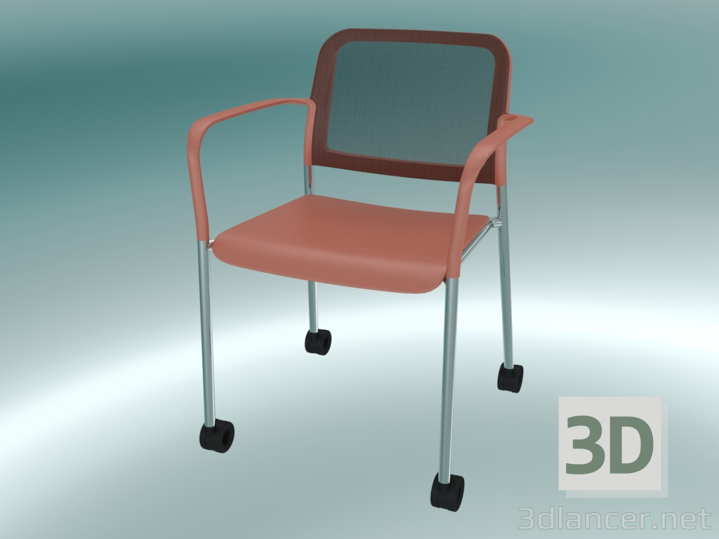 modello 3D Conference Chair (525HC 2P) - anteprima