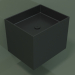 modello 3D Lavabo sospeso (02UN33301, Deep Nocturne C38, L 60, P 50, H 48 cm) - anteprima