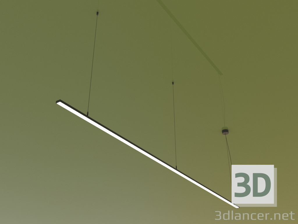 3d model Luminaria LINEAR P1228 (2250 mm) - vista previa