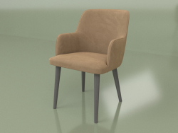 Chair Santino XL (legs Black)