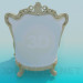 3d model Sillón tallado - vista previa