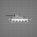 tanque 3D modelo Compro - render