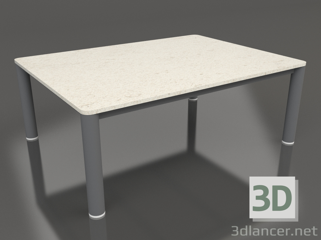 3d model Mesa de centro 70×94 (Antracita, DEKTON Danae) - vista previa