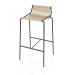 3d model Bar stool Noel H77 (Black Base, Nature Flag Halyard) - preview