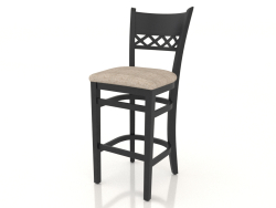 Bar stool Edinburgh (Dark wenge)