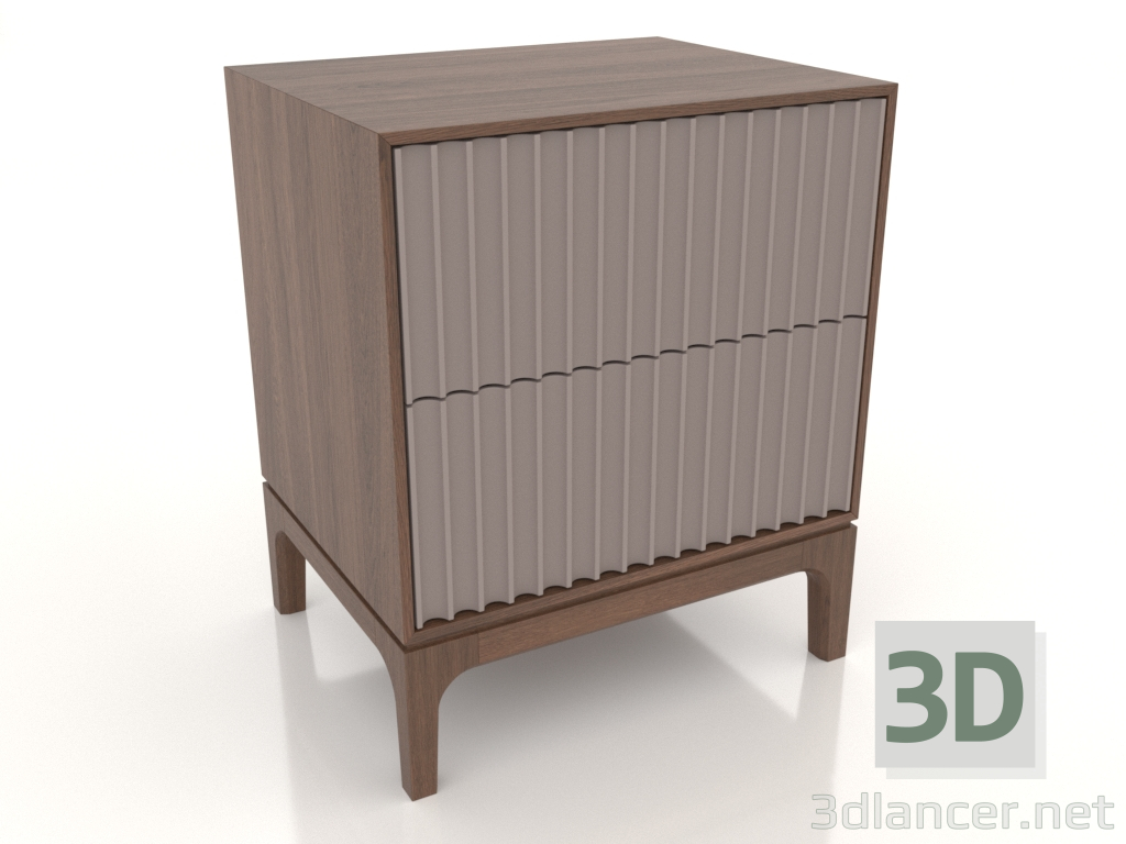 3D modeli FARGO 2 çekmeceli, frezelenmiş cepheli komodin (platin, tütün meşe, seçenek 2) - önizleme 3D modeli FARGO 2 çekmeceli, frezelenmiş cepheli komodin (platin, tütün meşe, seçenek 2) - önizleme