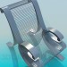 3d model Silla de metal - vista previa