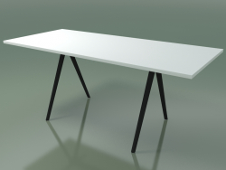 Table rectangulaire 5403 (H 74 - 79x179 cm, mélamine N01, V44)