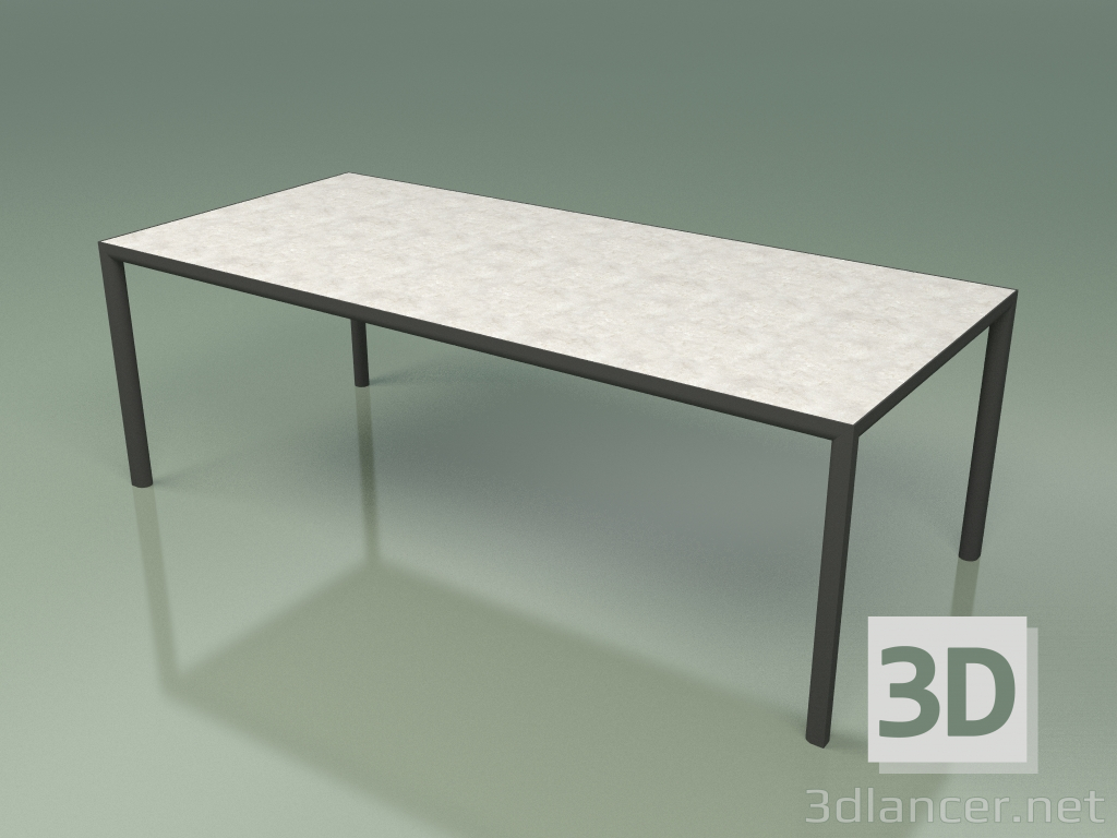 modèle 3D Table à manger 004 (Metal Smoke, Gres Clay) - preview