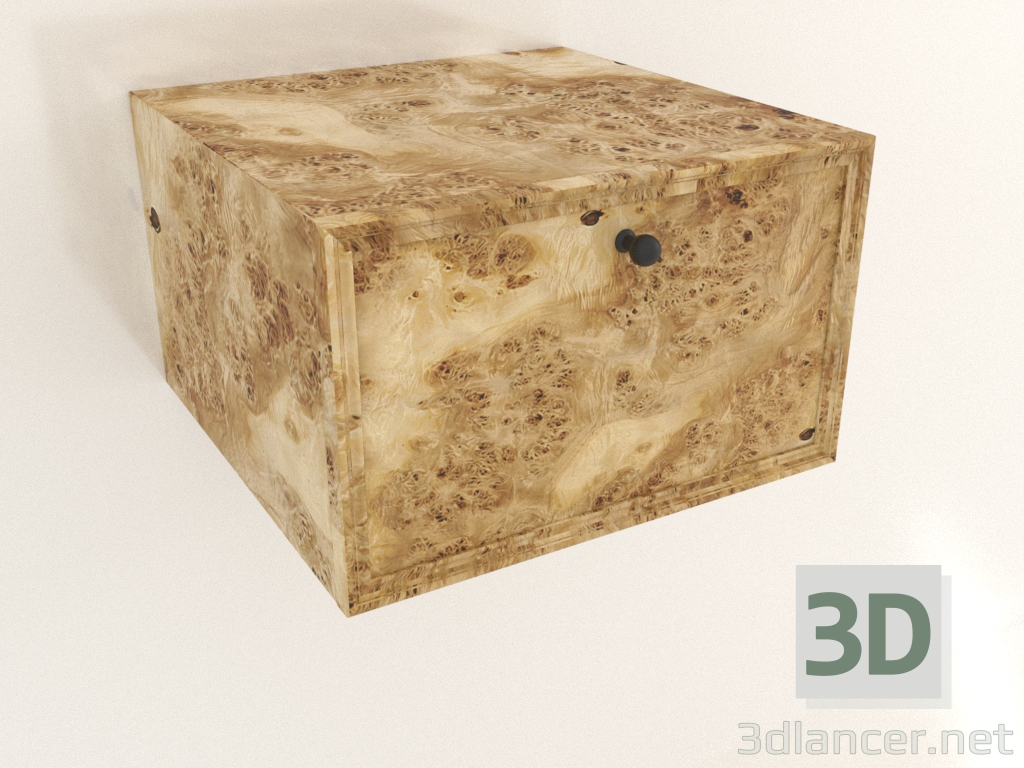 modello 3D Pensile TM 14 (400x400x250, scala in legno impiallacciato) - anteprima