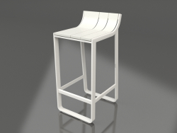 Tabouret semi-bar (Gris Agate)