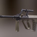 3d Steyr AUG A1 модель купить - ракурс