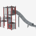 3d model Children's play complex (SL2301) - preview