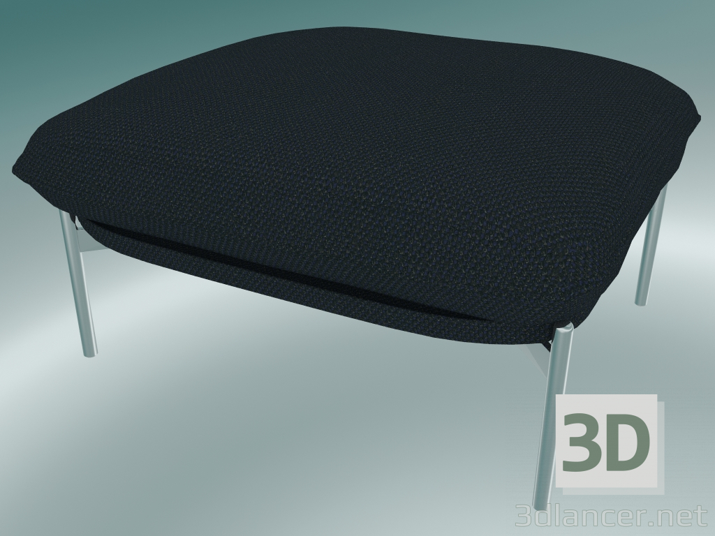 Modelo 3d Pouffe Cloud (LN4, 78x74 H 40cm, pernas cromadas, Sunniva 2 192) - preview