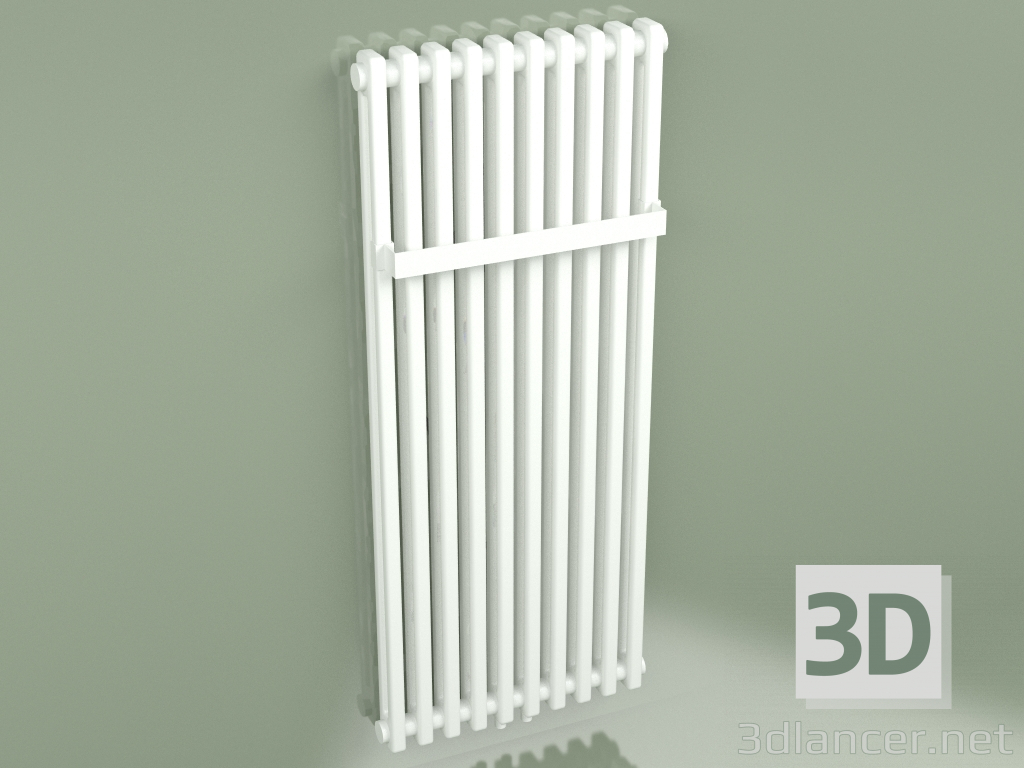 3d model Radiador Delta Twin M (500x1200 mm, RAL - 9016) - vista previa