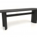 modèle 3D Table à manger DT 05 (2200x600x750, bois noir) - preview