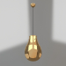 3d model Pendant Drop gold (07511-22.33) - preview