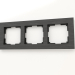 3d model Frame for 3 posts (black aluminum) - preview