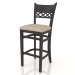 3d model Bar stool Edinburgh (Wenge) - preview