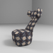 3d Chair Freistil x Dawid Tomaszewski Collection. Rolf Benz. model buy - render