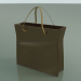 3d model Jarrón Bolsa Q330 (Bronce) - vista previa