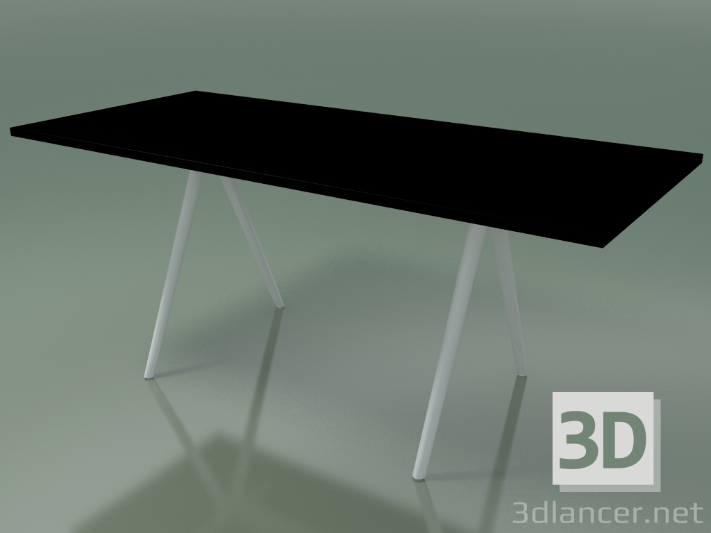 3D Modell Rechteckiger Tisch 5403 (H 74 - 79 x 179 cm, Melamin N02, V12) - Vorschau