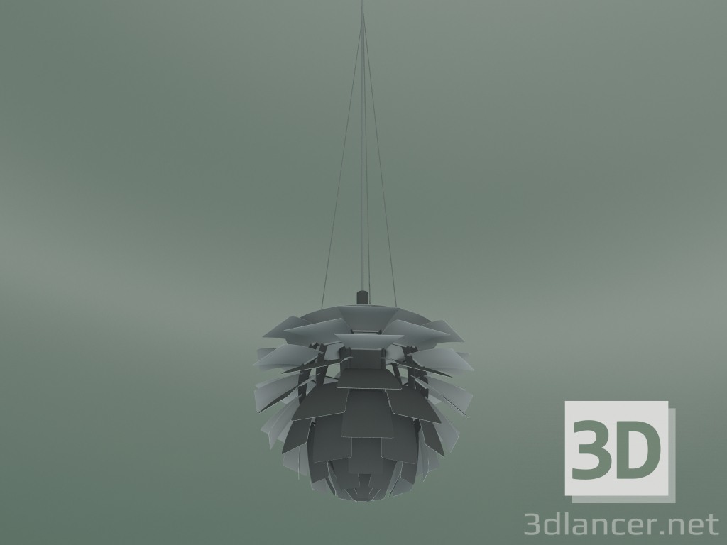 3d model Pendant lamp PH Artichoke (⌀480, 100W E27, ST POL V2) - preview