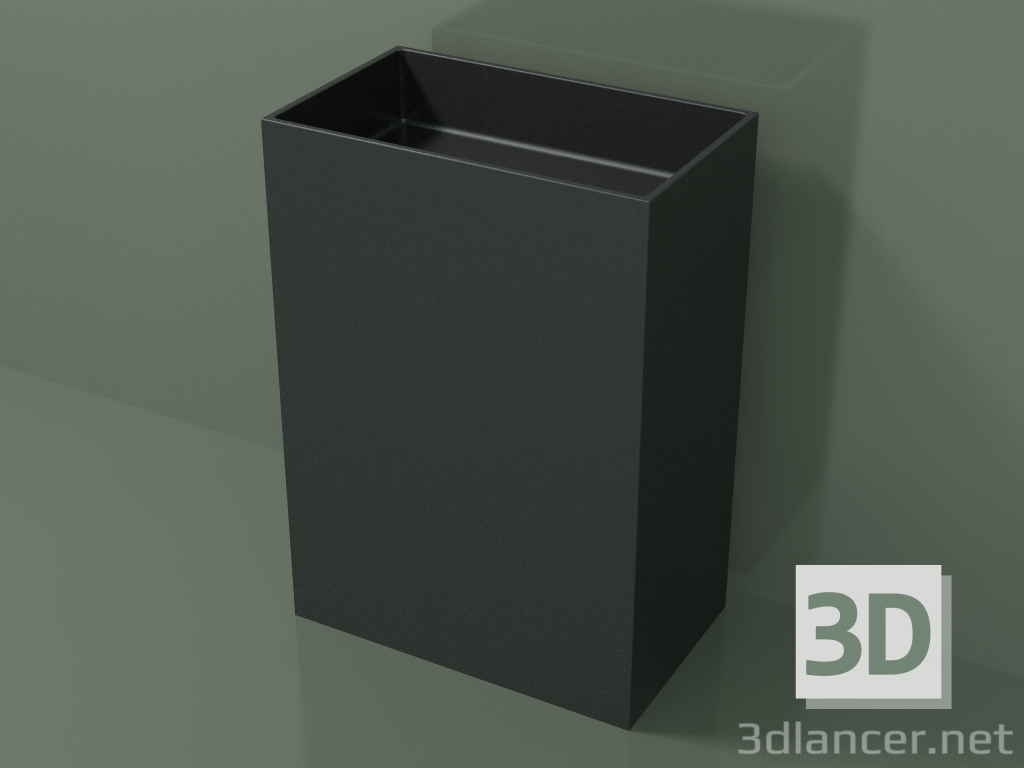 3d model Lavabo de pie (03UN36101, Deep Nocturne C38, L 60, P 36, H 85 cm) - vista previa