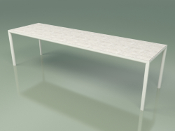 Table à manger 005 (Metal Milk, Gres Clay)