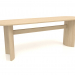 3d model Dining table DT 05 (2200x600x750, wood white) - preview