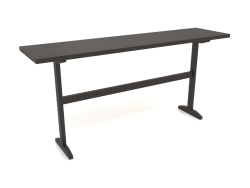 Mesa consola KT 12 (1600x400x750, madeira castanha escura)