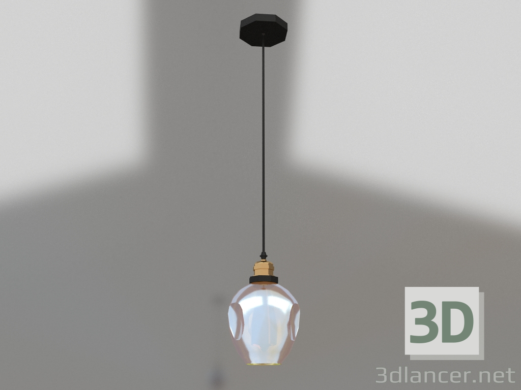 modello 3D Ciondolo Nissa miele (07512-1A,33) - anteprima