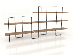 Modulares Rack (Zusammensetzung 4 (05+01+U))