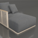 3d model Sofa module section 2 left (Sand) - preview