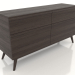 3d model Chest of drawers 1 1500x400x800 (ash walnut) - preview