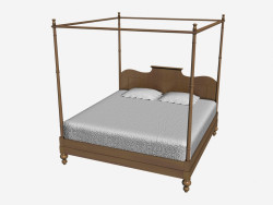 Cama con dosel 907K