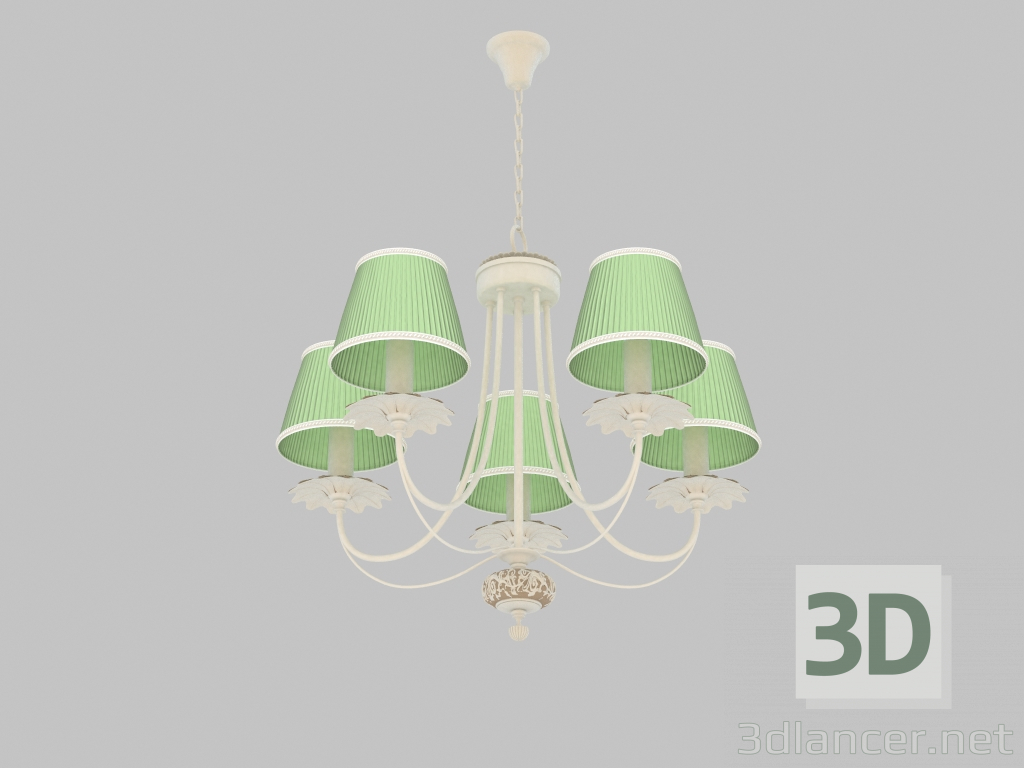 3d model Chandelier Ultima (1196-5P) - preview