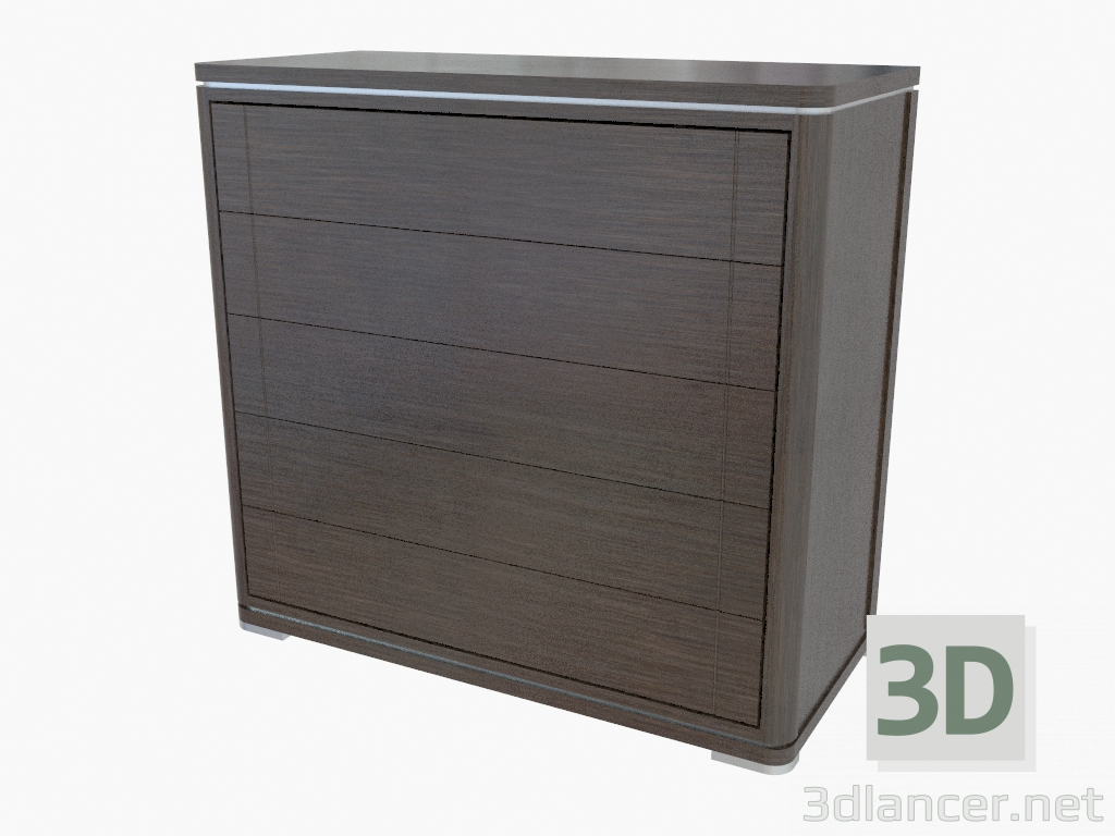 3d model Cajonera (477-32) - vista previa